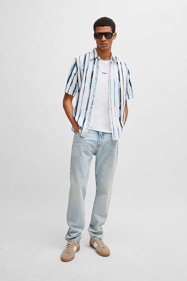 ΜΠΛΟΥΖΑ BOSS - 100 ΛΕΥΚΟ